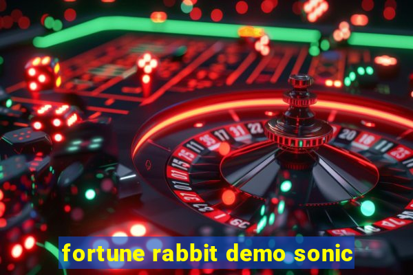 fortune rabbit demo sonic